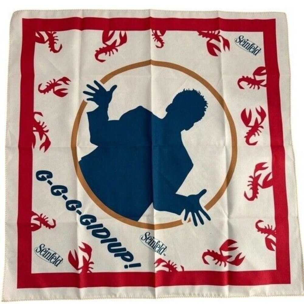 Seinfeld Kramer Gidiup! Scarf (21" x 21")